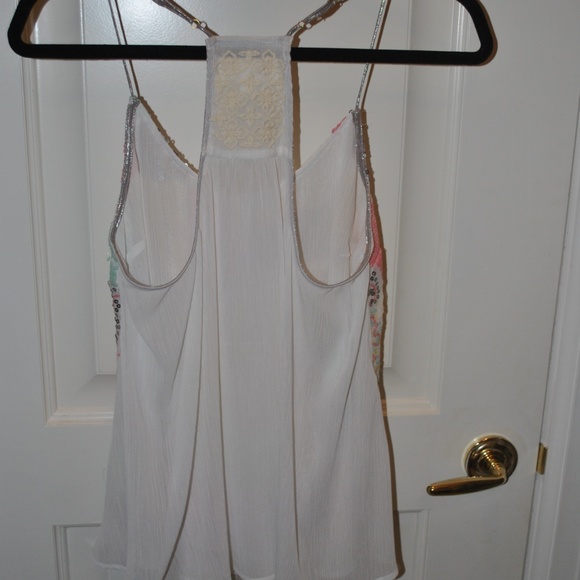 Anthropologie Sequin Cami Multi-Color Size M - Picture 3 of 5